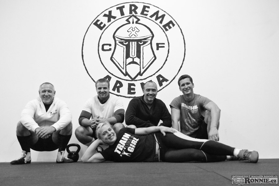 Pavla Kladivov� v gymu Extreme Arena