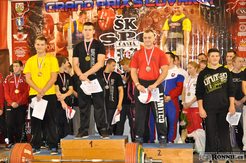 GP Slovakia v silov�m trojboji dorostu a junior� 2013