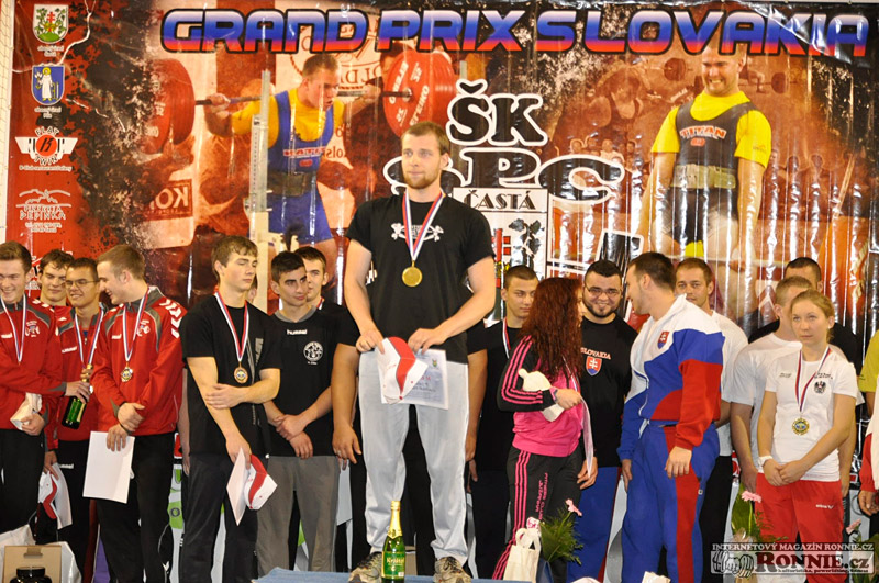 GP Slovakia v silov�m trojboji dorostu a junior� 2013