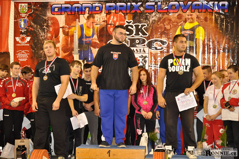 GP Slovakia v silov�m trojboji dorostu a junior� 2013