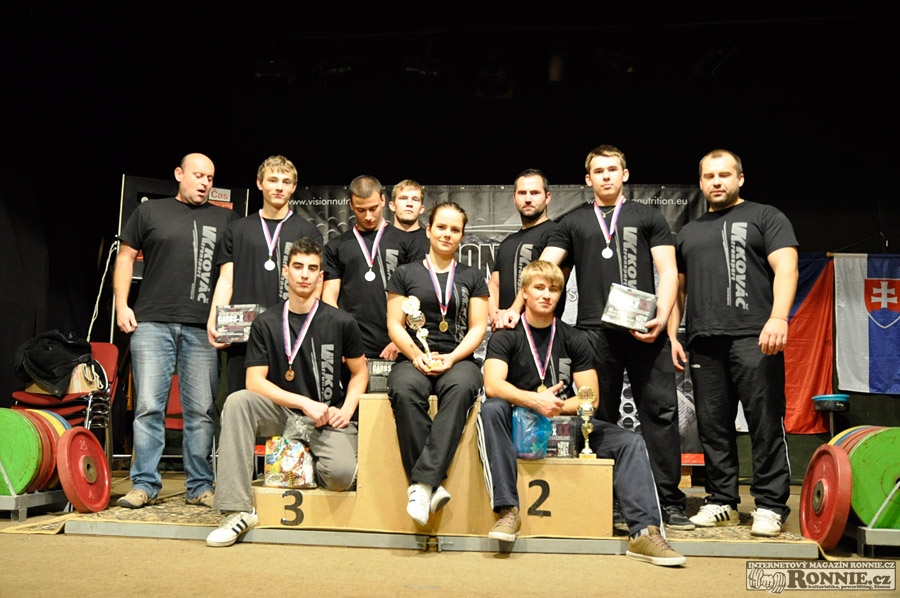 Poh�r starosty m�sta Zb��ova v silov�m trojboji dorostenc� a junior� 2013