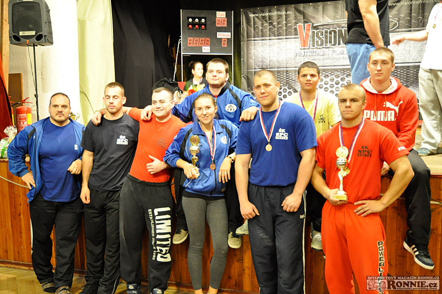 Poh�r starosty m�sta Zb��ova v silov�m trojboji dorostenc� a junior� 2013