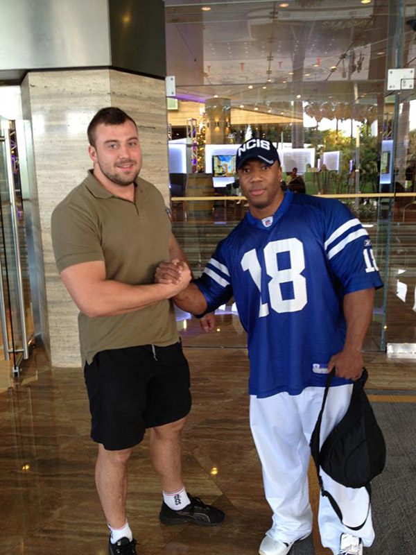 Vladim�r Je��bek a Shawn Rhoden
