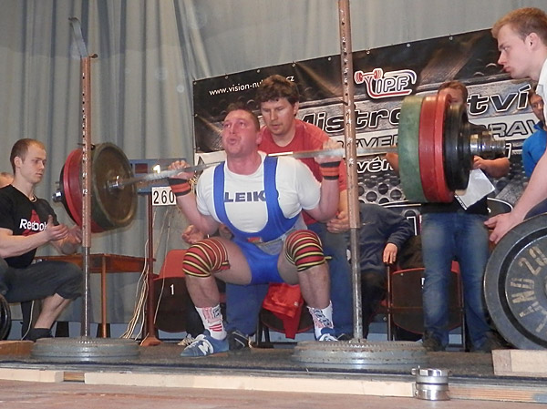 Michal Kr�ek - d�ep 260 kg