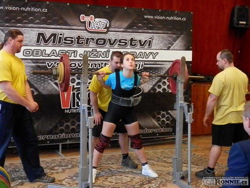 Mistrovstv� ji�n� Moravy v silov�m trojboji mu�� a �en 2014