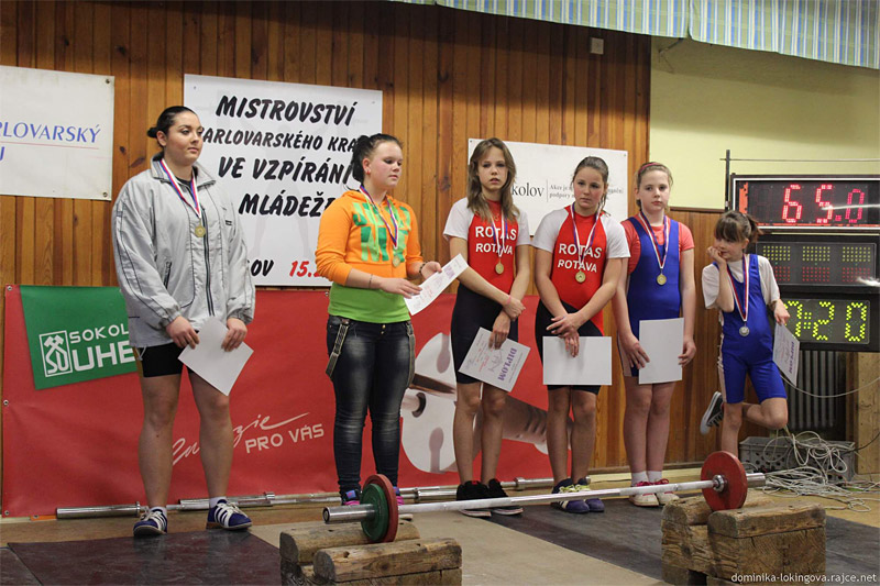 Mistrovstv� Karlovarsk�ho kraje ml�de�e ve vzp�r�n� 2014
