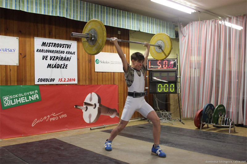 Mistrovstv� Karlovarsk�ho kraje ml�de�e ve vzp�r�n� 2014