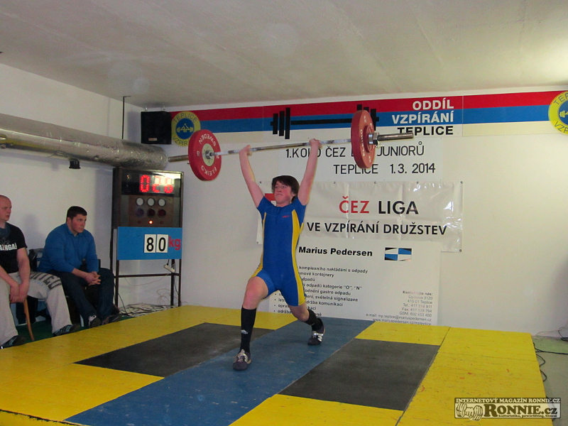 �EZ liga ve vzp�r�n� junior� sk. A (1. kolo) 2014