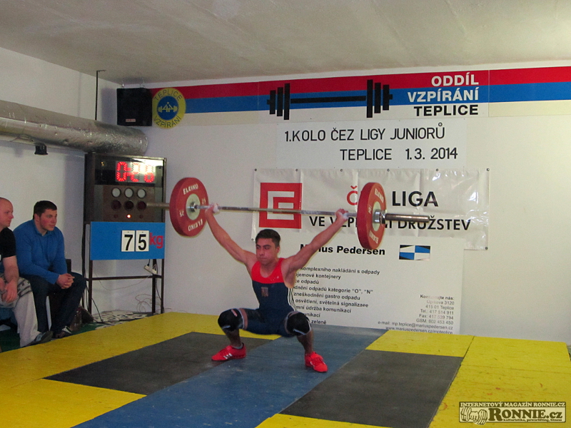 �EZ liga ve vzp�r�n� junior� sk. A (1. kolo) 2014
