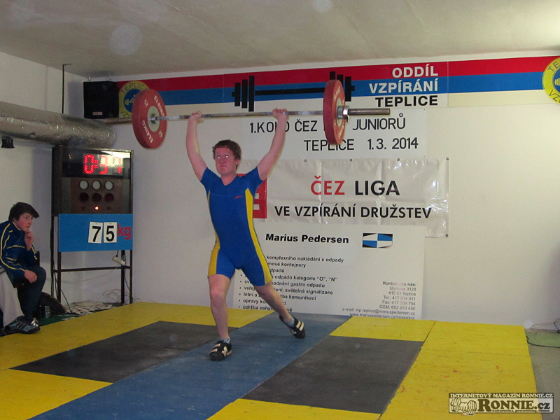 �EZ liga ve vzp�r�n� junior� sk. A (1. kolo) 2014