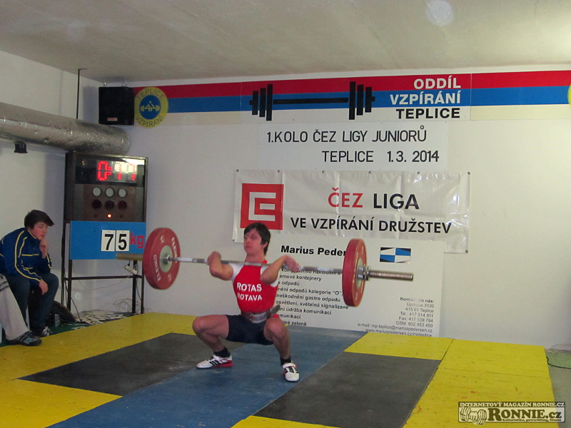 �EZ liga ve vzp�r�n� junior� sk. A (1. kolo) 2014