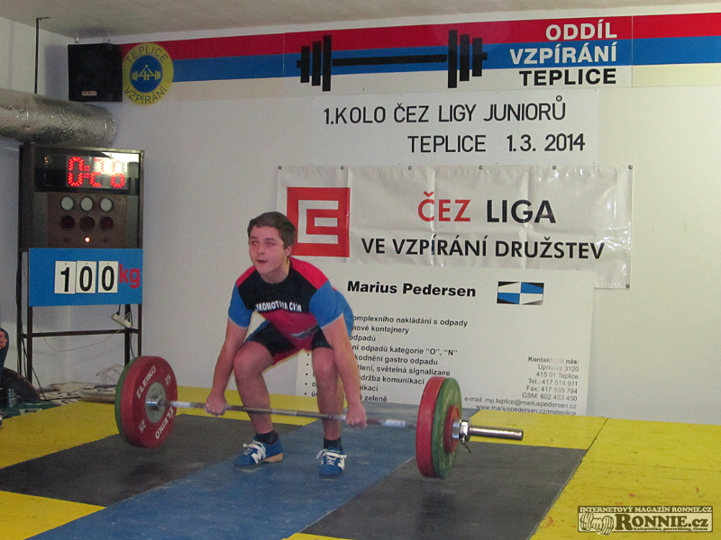 �EZ liga ve vzp�r�n� junior� sk. A (1. kolo) 2014
