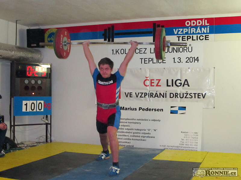 �EZ liga ve vzp�r�n� junior� sk. A (1. kolo) 2014