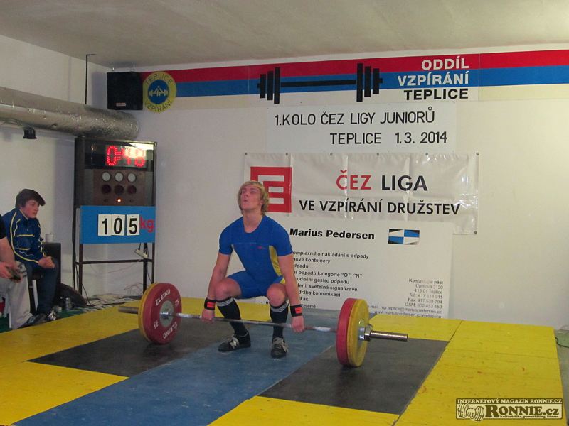 �EZ liga ve vzp�r�n� junior� sk. A (1. kolo) 2014