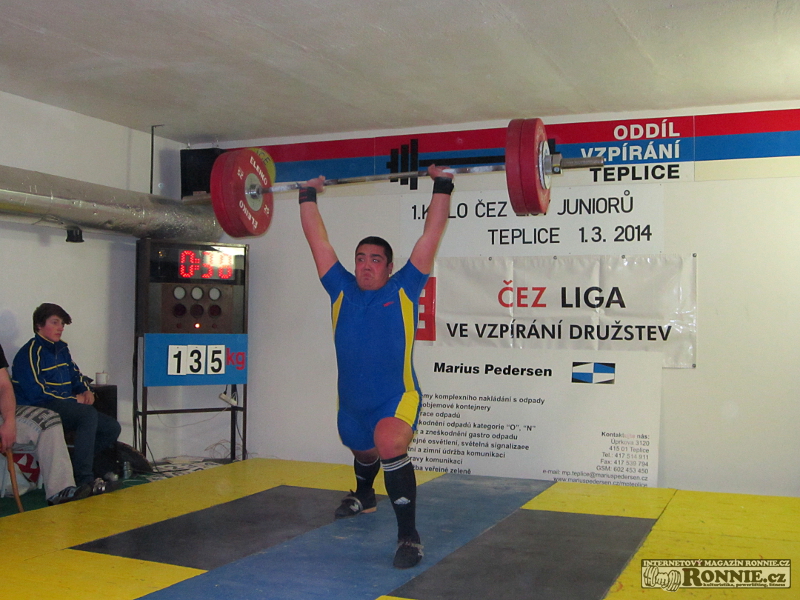 �EZ liga ve vzp�r�n� junior� sk. A (1. kolo) 2014