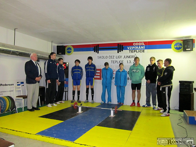 �EZ liga ve vzp�r�n� junior� sk. A (1. kolo) 2014