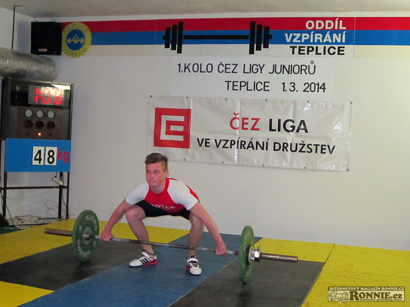 �EZ liga ve vzp�r�n� junior� sk. A (1. kolo) 2014