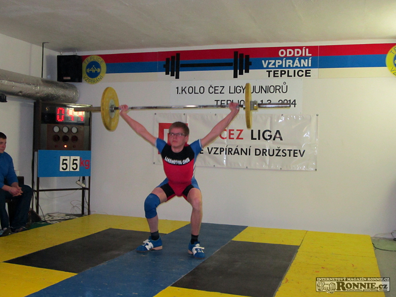 �EZ liga ve vzp�r�n� junior� sk. A (1. kolo) 2014