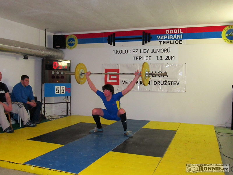 �EZ liga ve vzp�r�n� junior� sk. A (1. kolo) 2014
