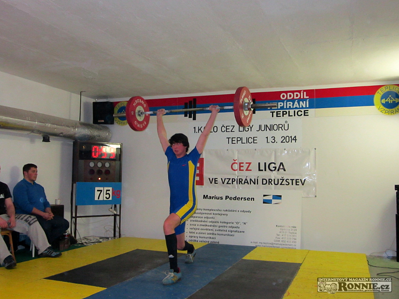 �EZ liga ve vzp�r�n� junior� sk. A (1. kolo) 2014