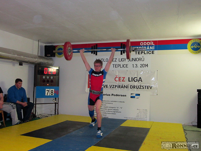 �EZ liga ve vzp�r�n� junior� sk. A (1. kolo) 2014