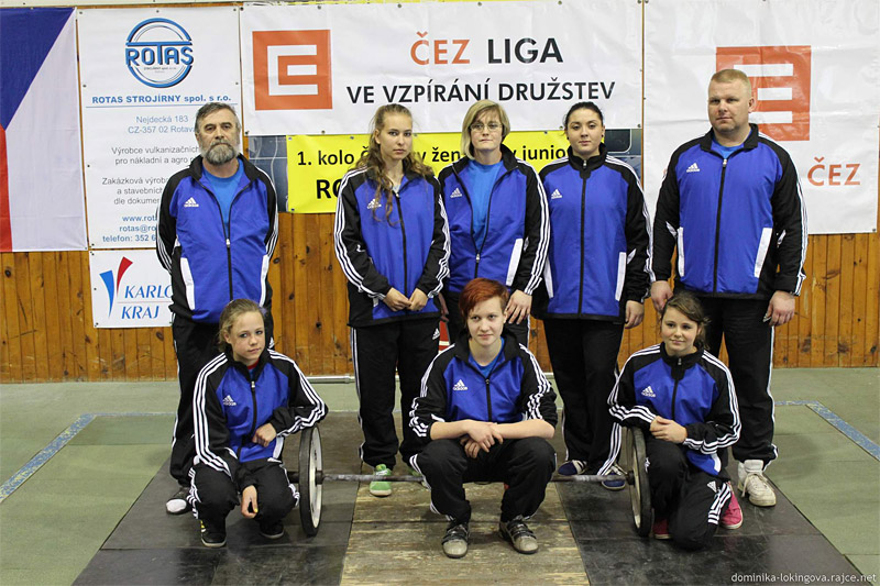 �EZ liga ve vzp�r�n� dru�stev �en a juniorek (1. kolo) 2014