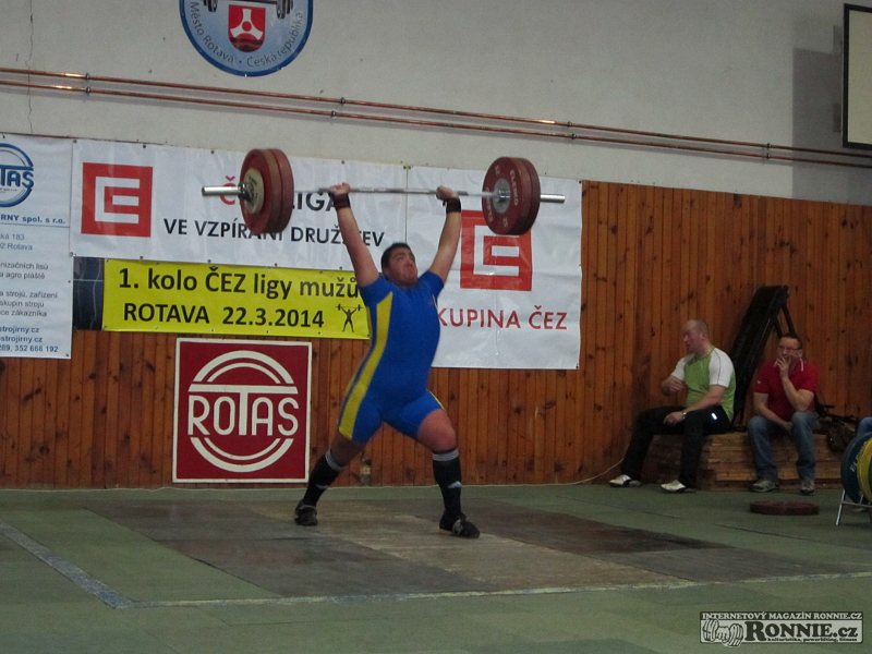 �EZ liga ve vzp�r�n� dru�stev mu�� (1. kolo) 2014