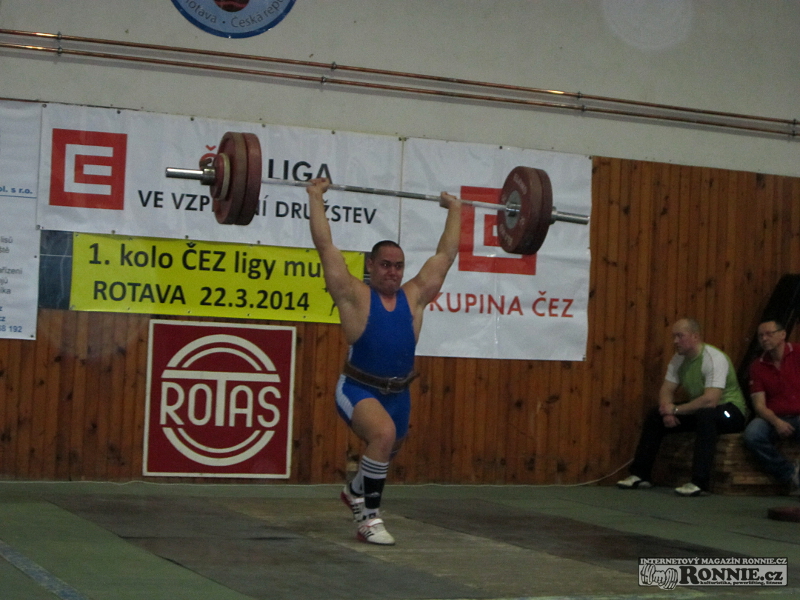 �EZ liga ve vzp�r�n� dru�stev mu�� (1. kolo) 2014