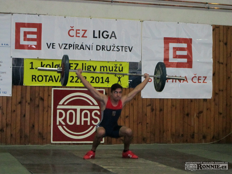 �EZ liga ve vzp�r�n� dru�stev mu�� (1. kolo) 2014