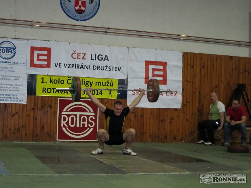 �EZ liga ve vzp�r�n� dru�stev mu�� (1. kolo) 2014