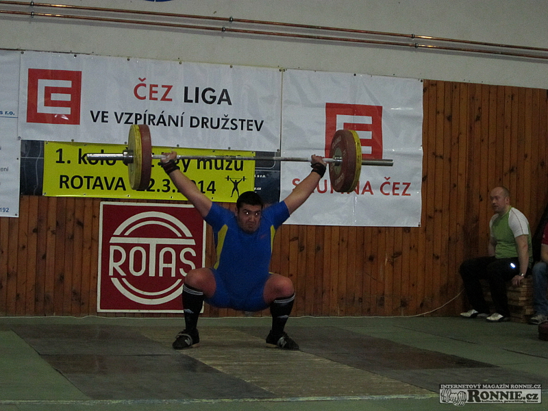 �EZ liga ve vzp�r�n� dru�stev mu�� (1. kolo) 2014