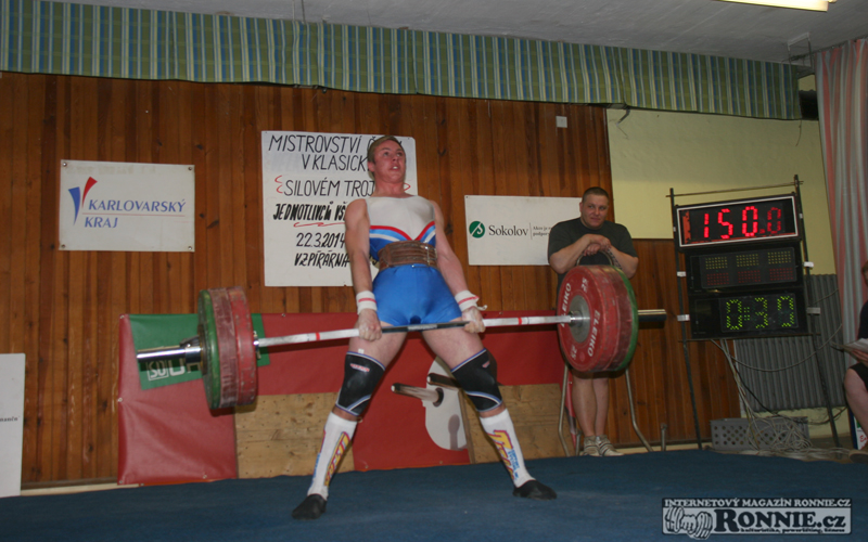 Mistrovstv� �ech v klasick�m silov�m trojboji 2014