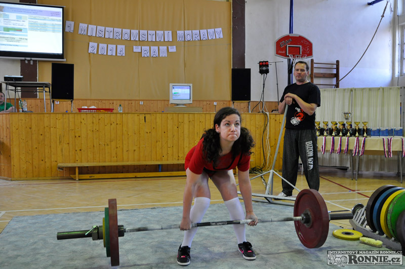Mistrovstv� Moravy v klasick�m silov�m trojboji 2014