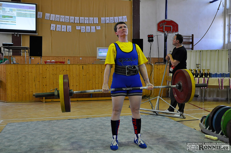 Mistrovstv� Moravy v klasick�m silov�m trojboji 2014