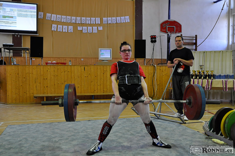 Mistrovstv� Moravy v klasick�m silov�m trojboji 2014