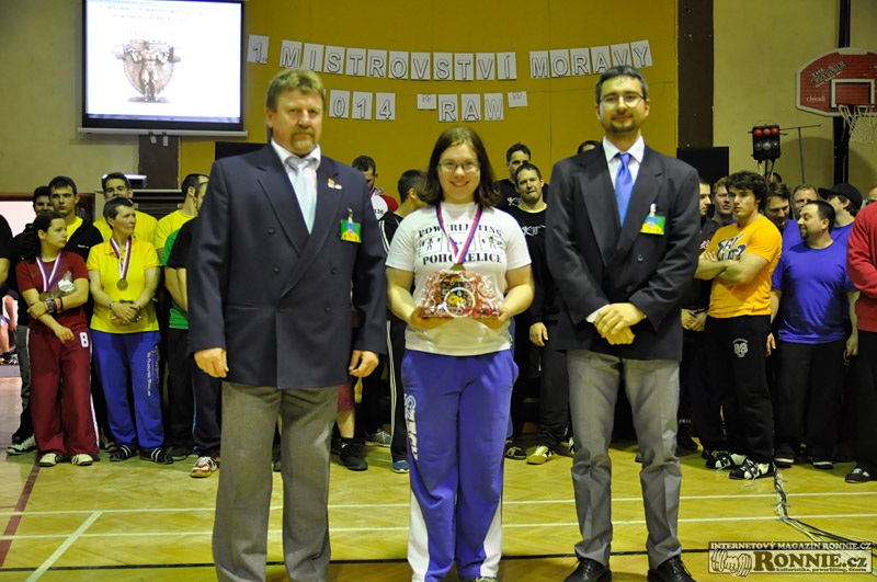 Mistrovstv� Moravy v klasick�m silov�m trojboji 2014