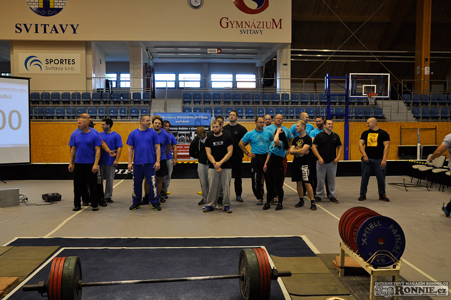Mistrovstv� Moravy v silov�m trojboji dru�stev 2014