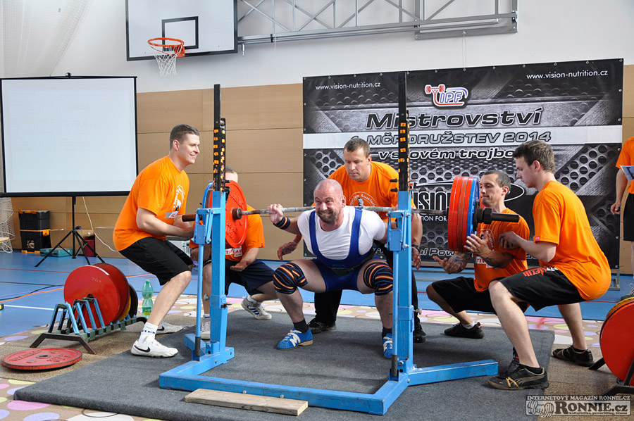 Mistrovstv� �R v silov�m trojboji dru�stev 2014