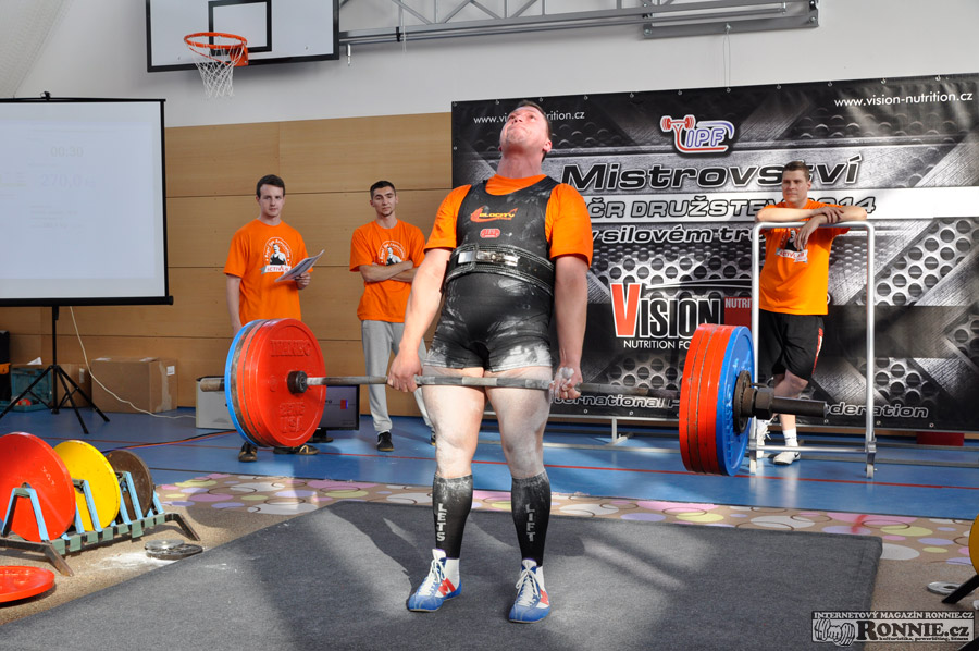 Mistrovstv� �R v silov�m trojboji dru�stev 2014