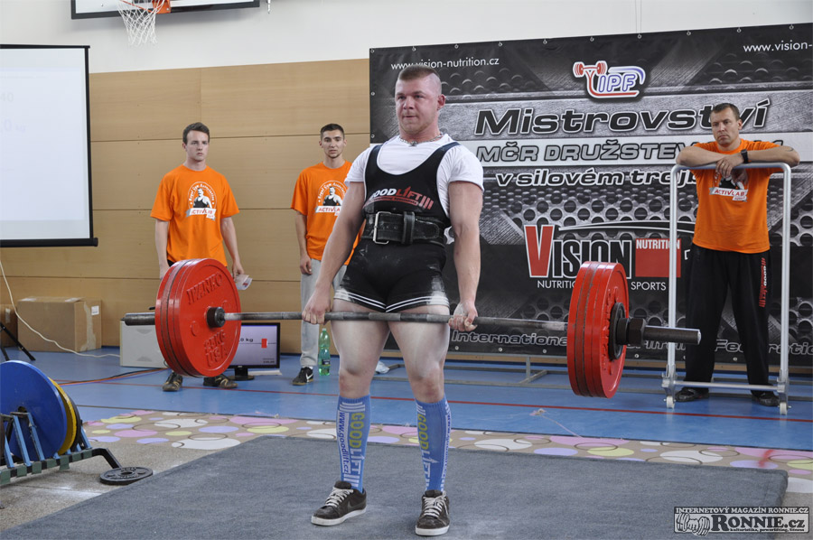 Mistrovstv� �R v silov�m trojboji dru�stev 2014