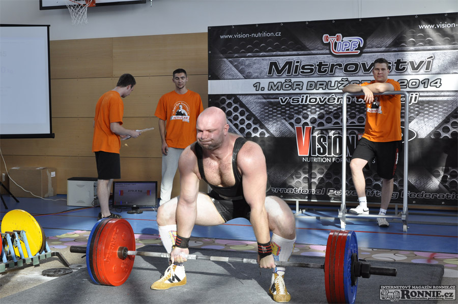 Mistrovstv� �R v silov�m trojboji dru�stev 2014