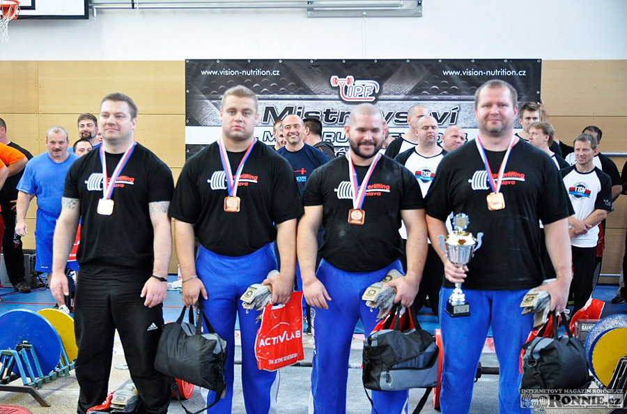 Mistrovstv� �R v silov�m trojboji dru�stev 2014