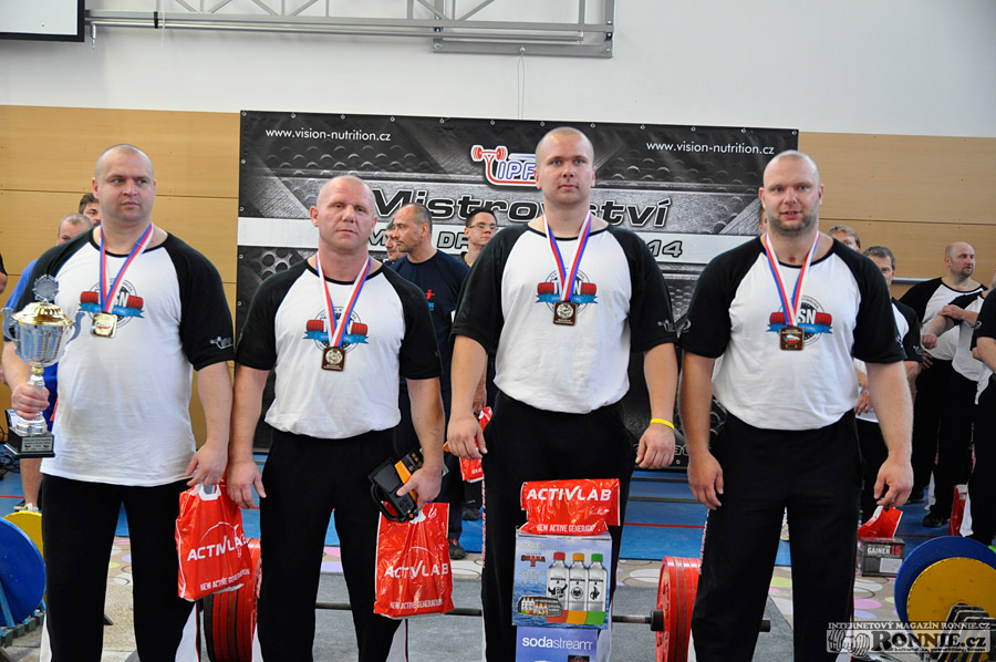 Mistrovstv� �R v silov�m trojboji dru�stev 2014