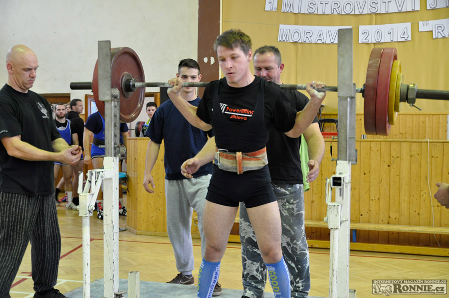 Mistrovstv� ji�n� Moravy v klasick�m (RAW) silov�m trojboji 2014