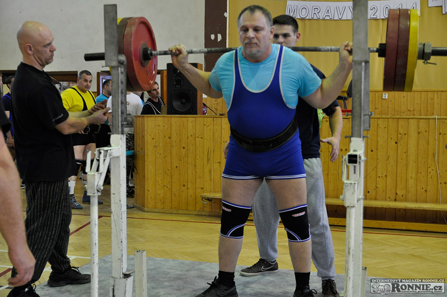Mistrovstv� ji�n� Moravy v klasick�m (RAW) silov�m trojboji 2014