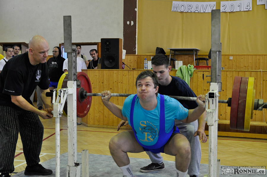 Mistrovstv� ji�n� Moravy v klasick�m (RAW) silov�m trojboji 2014