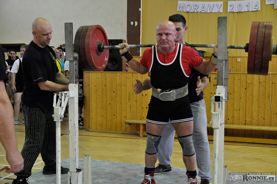 Mistrovstv� ji�n� Moravy v klasick�m (RAW) silov�m trojboji 2014