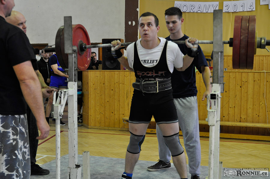 Mistrovstv� ji�n� Moravy v klasick�m (RAW) silov�m trojboji 2014