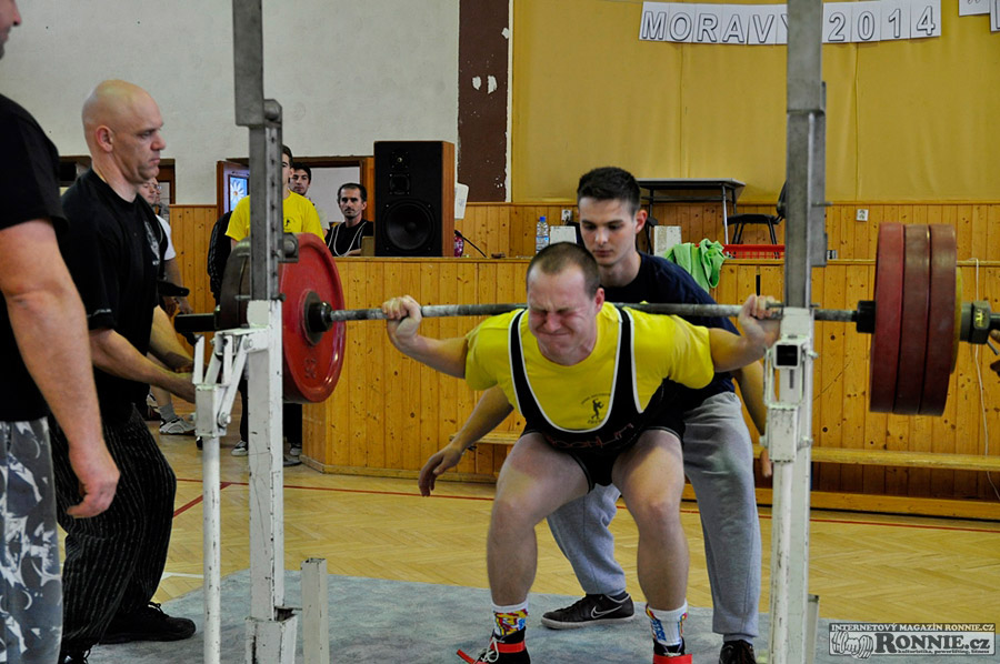 Mistrovstv� ji�n� Moravy v klasick�m (RAW) silov�m trojboji 2014