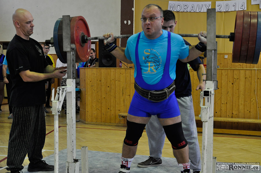 Mistrovstv� ji�n� Moravy v klasick�m (RAW) silov�m trojboji 2014